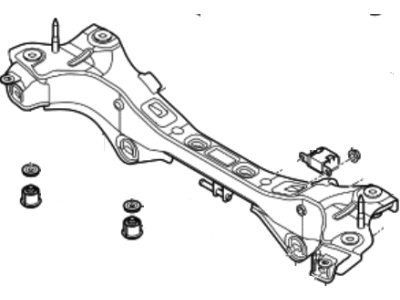 2014 Hyundai Sonata Rear Crossmember - 55405-4C050