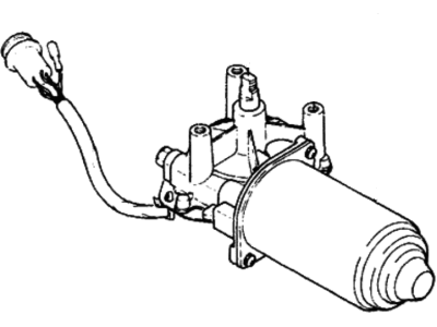 1986 Hyundai Excel Wiper Motor - 98100-21010