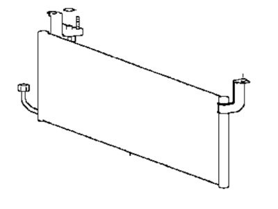 Hyundai Sonata A/C Condenser - 97606-38001