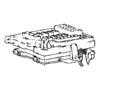 1993 Hyundai Sonata Relay Block - 91840-34A00