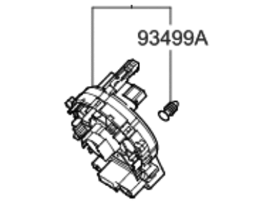 2020 Hyundai Genesis G80 Clock Spring - 93490-B1010