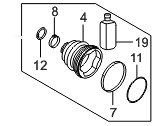 49583-C1350 Genuine Hyundai Part