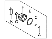 49542-1R001 Genuine Hyundai Part