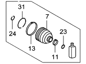 49583-2W100 Genuine Hyundai Part