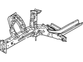 64602-F3000 Genuine Hyundai Member Assembly-Front Side,RH