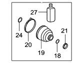 49543-1R001 Genuine Hyundai Part