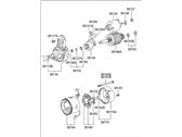 Hyundai Excel Starter Motor - 36100-11150 Starter Assembly