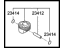 Hyundai 23041-2BCA0 Piston & Pin & Snap Ring Assembly