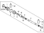 Hyundai 49525-J9100 Joint & Shaft Kit-Front Axle W