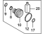 Hyundai 49542-J9100 Boot Kit-Front Axle Differential Side RH