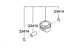 Hyundai 23041-3C602 Piston & Pin & Snap Ring Assembly