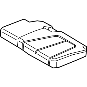 89A16-S8530-UBM Genuine Hyundai Cover'G Assembly-3RD CUSH,LH