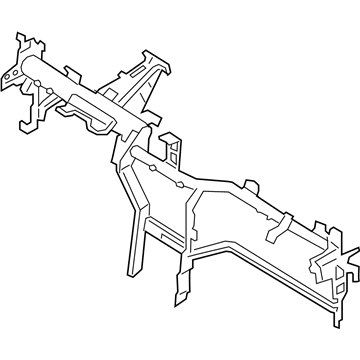 84410-K4110 Genuine Hyundai Bar Assembly-Cowl Cross