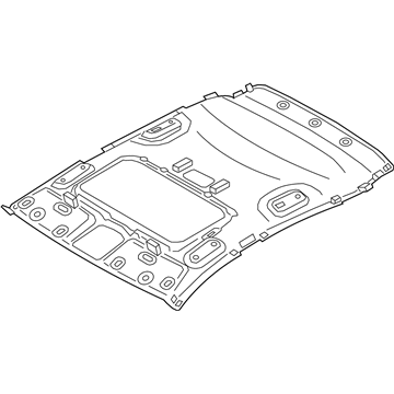 85410-J9AL0-TRY Genuine Hyundai Headlining Assembly