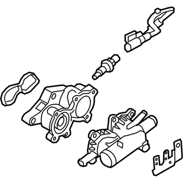 25600-03HC5 Genuine Hyundai Control Assembly-Coolant Temperature