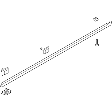 S Genuine Hyundai Moulding Assembly Side Sill Rh