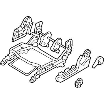 88500 1E250 OR Genuine Hyundai Track Assembly Front Seat Driver