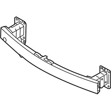 64900-G3100 Genuine Hyundai Beam Complete-Front Bumper