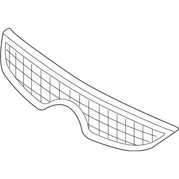 86361-3J200 Genuine Hyundai Radiator Grille