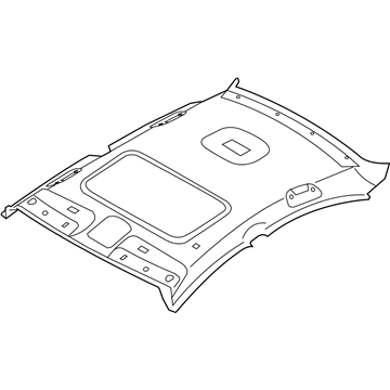 85410-3Q010-TX Genuine Hyundai Headlining Assembly