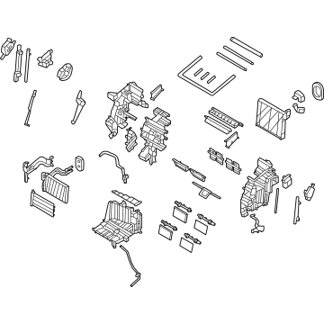 Hyundai 97205-CW030 Heater & Evaporator Assembly