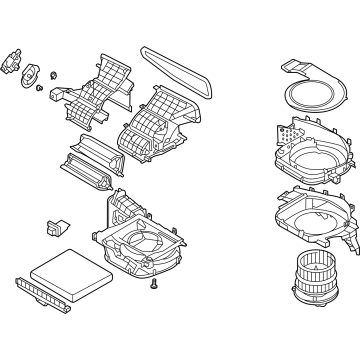 Hyundai 97100-CL010 Blower Unit