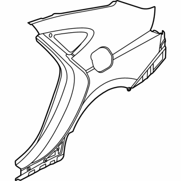 Hyundai 71503-L5C00 Panel Assembly-Quarter Outer,LH