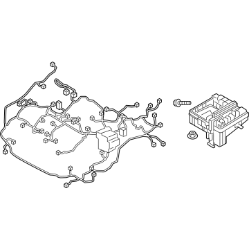 91400-P0190 Genuine Hyundai Wiring Assembly-Control