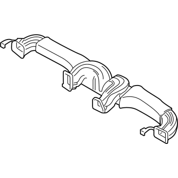 Hyundai 97470-GI000 CONNECTOR ASSY-HEATER TO AIR V