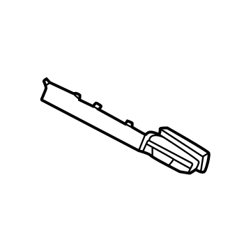 Hyundai 97490-GI000-LS5 DUCT ASSY-SIDE AIR VENT,RH