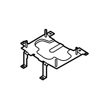 Hyundai 37554-BY000 BRACKET-POWER RELAY MOUNTING