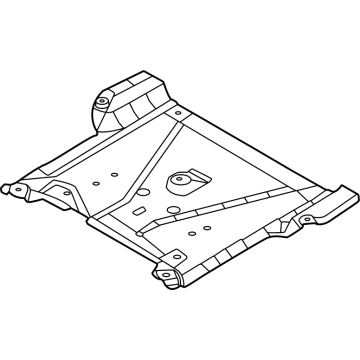 Hyundai 62408-CW000 Sub Frame-Under Cover