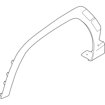 Hyundai 87711-CW000-CA GARNISH Assembly-FNDR Side,LH