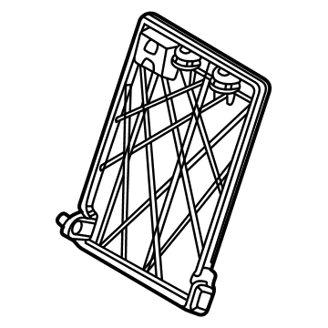 Hyundai 89310-L1500 Panel Assembly-Rear Seat Back,LH