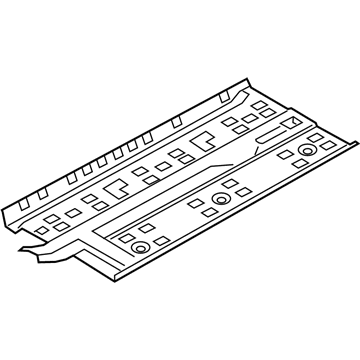 Hyundai 65110-K9000 Panel Assembly-Center Floor Side,L