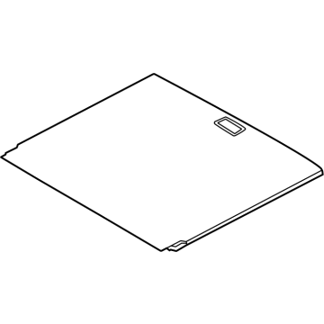 85715-CW000-NNB Genuine Hyundai Board Assembly-Luggage Covering