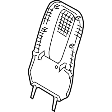 Hyundai 88390-GI000-NNB MAP BOARD ASSY-FRT SEAT BACK,L