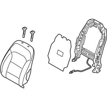 Hyundai 88300-G2011-SKJ Back Assembly-FR Seat,LH