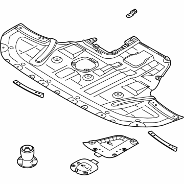 Hyundai 29110-L5000 Panel Assembly-Under Cover