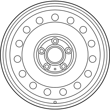 2018 Hyundai Kona Spare Wheel - 52910-A4910