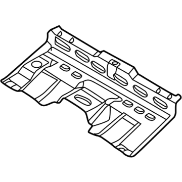 Hyundai 65521-L5000 Ext Assembly-RR Floor,FR