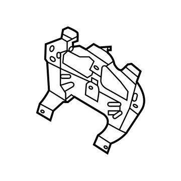 84724-N9000 Genuine Hyundai BRKT Assembly-Cluster Support