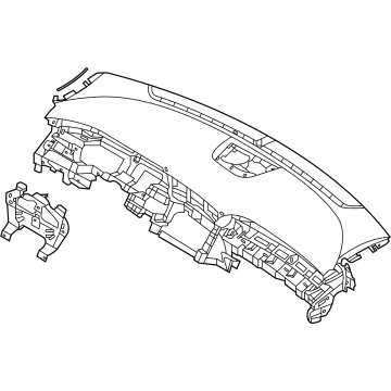 Hyundai 84701-N9000-NNB Crash Pad Assembly-Main