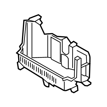 Hyundai 97137-R5001 Case-Heater & EVAPORATOR,LWR