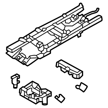 Hyundai 846R5-GI000 RAIL ASSY-CONSOLE