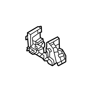 Hyundai 846F4-GI000 BRACKET-RR CONSOLE MTG