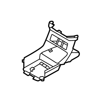 Hyundai 84632-GI000-NNB TRAY-FLOOR CONSOLE