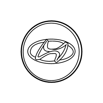 Hyundai Elantra Wheel Cover - 52960-AB100