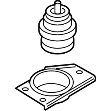 2006 Hyundai Accent Engine Mount - 21810-1G000