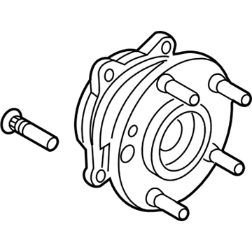 Hyundai 51750-J9000 Front Wheel Hub Assembly